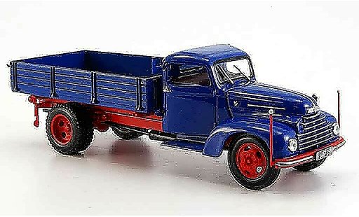 Ford FK FK 3500 1/43 Minichamps Kipper azul rojo 1951 coche miniatura