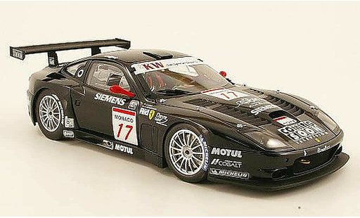 Ferrari 575 GTC 1/18 Kyosho no.17 team jmb donington 2004 coche miniatura