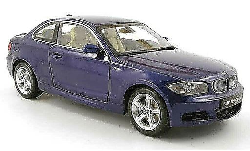 Bmw 135 E82 1/18 Kyosho i coupe () azul coche miniatura