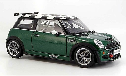 Mini Cooper JCW 1/18 Kyosho challenge verde coche miniatura