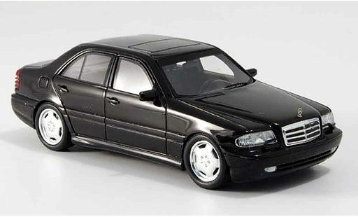 Mercedes Classe C AMG 1/43 Spark C43 negro 2000 coche miniatura