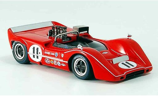 McLaren M6 Base 1/43 Spark B No.11 L. Motschenbacher Las Vegas 1968 coche miniatura