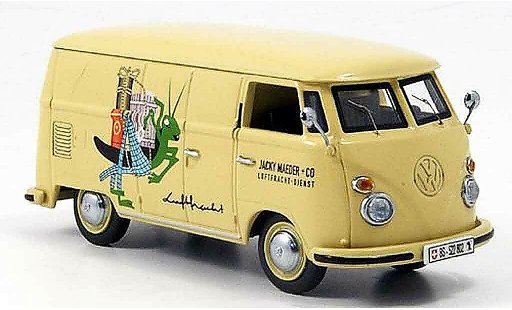 Volkswagen Combi Base 1/43 Schuco t 1 furgoneta jacky maeder luftfracht coche miniatura