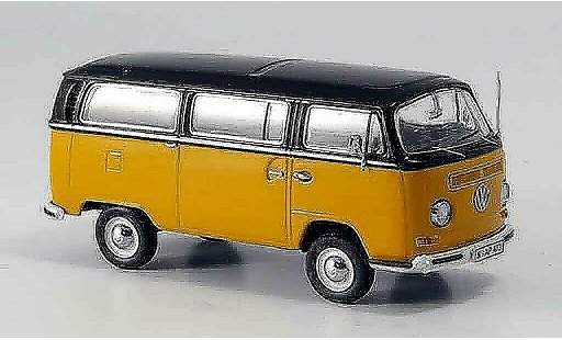 Volkswagen Combi A 1/43 Schuco t2a luxusbus naranja negro coche miniatura