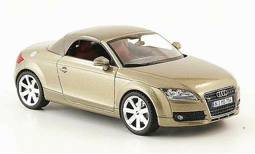Audi TT roadster 1/43 Schuco beige avec capote capota coche miniatura