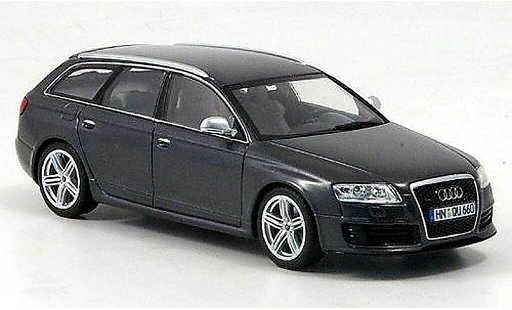 Audi RS6 avant 1/43 Minichamps gris 2008 coche miniatura