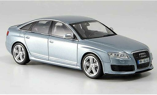 Audi RS6 avant 1/43 Minichamps gris gris 2008 coche miniatura