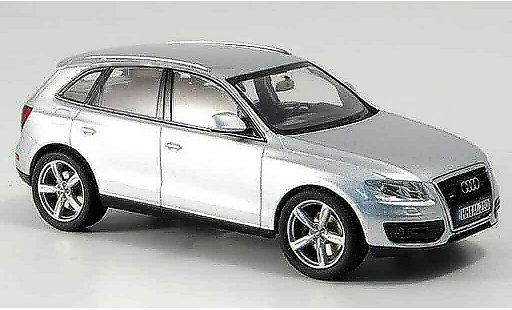 Audi Q5 suv 1/43 Schuco gris metallisee 2008 coche miniatura