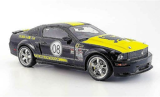 Shelby GT Terlingua 1/18 Shelby Collectibles no.07 negro amarillo race version 2008 coche miniatura