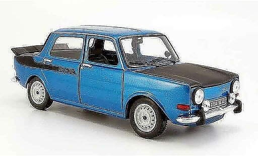 Simca 1000 Rallye 2 1/18 Norev 2 azul 1976 coche miniatura