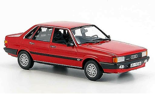 Audi 80 quattro berline 1/43 Norev rojo 1985 coche miniatura