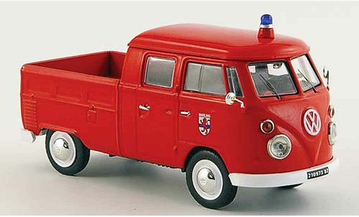Volkswagen Combi Base 1/43 Norev t 1 doppelkabine pompier 1961 coche miniatura