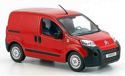 Citroen Nemo Fourgonnette 1/43 Norev rojo furgonetawagen 2008 coche miniatura