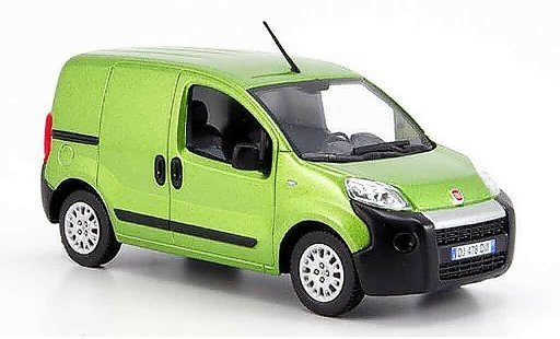 Fiat Fiorino Base 1/43 Norev verde 2008 coche miniatura