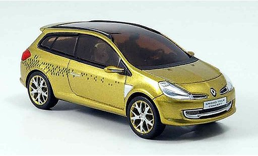Renault Clio Concept 1/43 Provence Moulage grand tour or autosalon genf 2007 coche miniatura