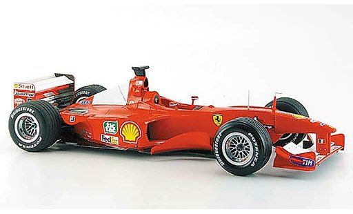 Ferrari F1 F2000 1/18 Hot Wheels Elite m. schumacher no.3 gp japan coche miniatura