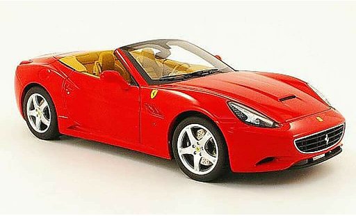 Ferrari California 2008 1/18 Hot Wheels Elite v8 rojo elite special ed. in klappbox coche miniatura