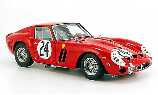 Ferrari 250 GTO 1/18 Hot Wheels Elite no.24 elite racing coche miniatura