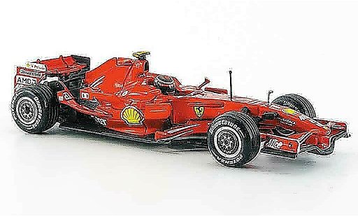 Ferrari F1 F2008 1/43 Hot Wheels k. raikkonen 2008 coche miniatura