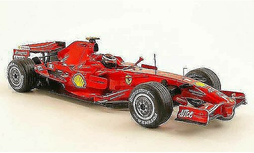 Ferrari F1 F2008 1/18 Hot Wheels K. Reikkonen 2008 coche miniatura