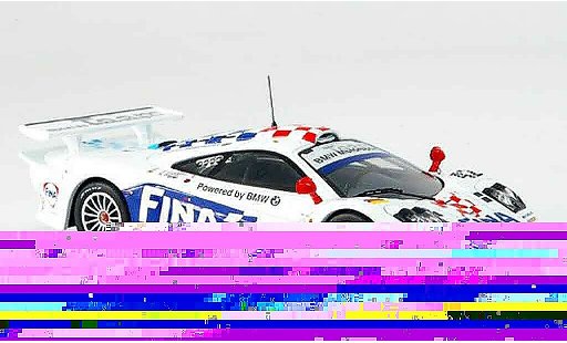 McLaren F1 GTR GTR 1/43 IXO No.42 FINA Le Mans 1997 coche miniatura