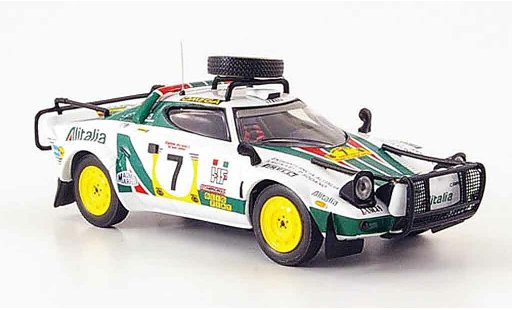 Lancia Stratos Rallye 1/43 IXO Rally hf no.7 safari 1977 coche miniatura
