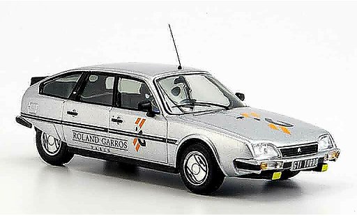 Citroen CX Berline 1/43 IXO gris metallisee roland garros 1985 coche miniatura