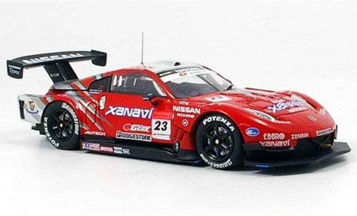 Nissan 350Z JGTC 1/43 Ebbro Fairlady Z SGT Xanavi 2007 coche miniatura