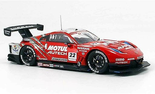 Nissan 350Z JGTC 1/43 Ebbro Fairlady Z SGT Motul 2007 coche miniatura