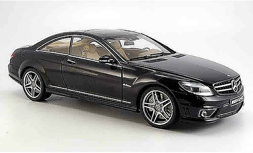 Mercedes Classe CL AMG 1/18 Autoart 63 (c 216) negro avec ledersitzen coche miniatura