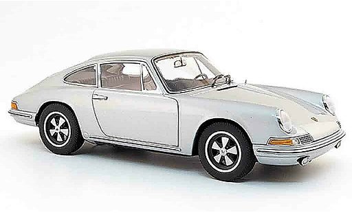 Porsche 911 S 1/18 Autoart gris 1968 coche miniatura