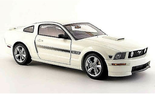 Ford Mustang GT 1/18 Autoart california special blanco 2007 coche miniatura
