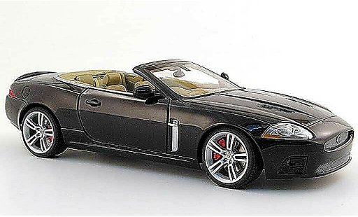 Jaguar XKR Cabriolet 1/18 Autoart Descapotable negro rechtslenker (rhd) 2006 coche miniatura