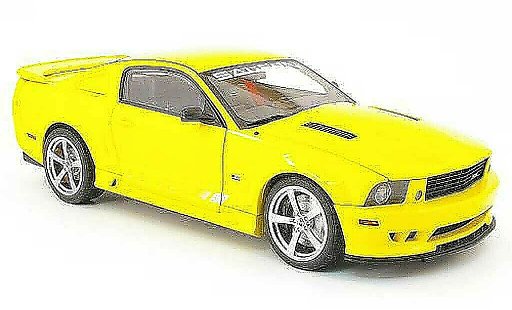 Saleen S281 E 1/18 Autoart s281 extreme amarillo coche miniatura