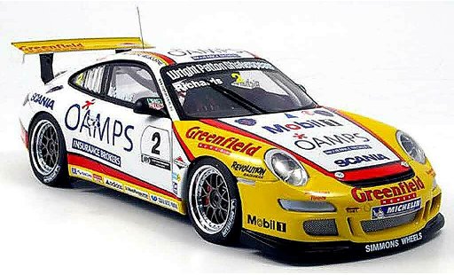 Porsche 911 GT3 CUP 1/18 Autoart 2006 j. richards australian carrera coche miniatura