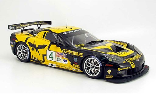 Chevrolet Corvette course 1/18 Autoart C6 r no.4 beratty/gavin alms 2007 coche miniatura