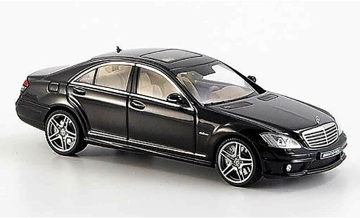 Mercedes Classe S AMG 1/43 Autoart S63 negro coche miniatura