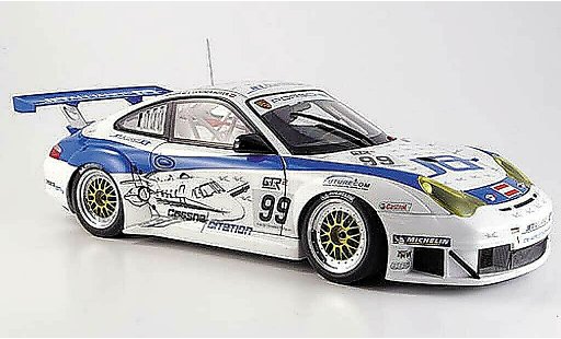 Porsche 911 GT3 RSR 1/18 Autoart no.99 fia gt mugello 2006 coche miniatura