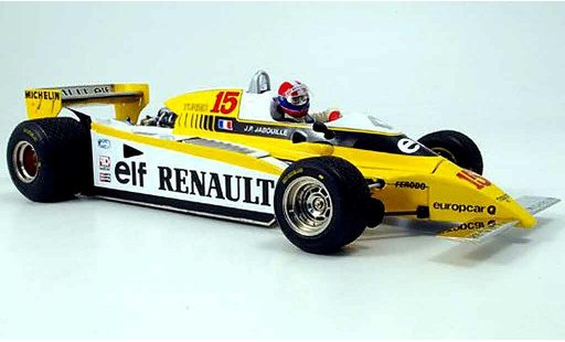 Renault F1 1980 1/18 Exoto re-20 turbo no.15 ganador gp osterreich coche miniatura