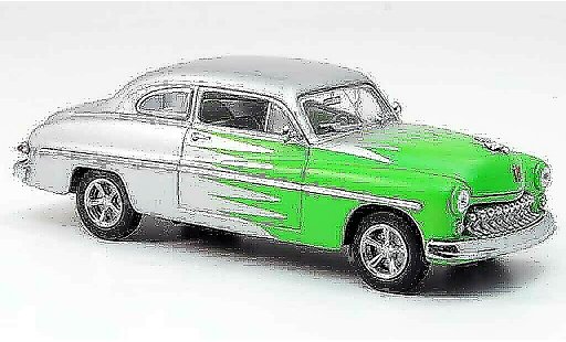 Mercury Club Coupe Hot Rod 1/43 Eagle gris avec verde 1949 coche miniatura