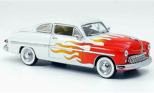 Mercury Club Coupe Hot Rod 1/43 Eagle beige avec rojo 1949 coche miniatura