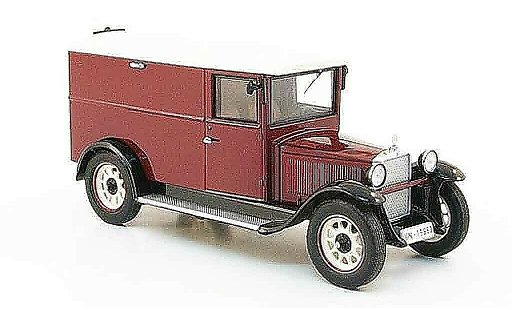 Mercedes L1000 Kastenwagen 1/43 Premium Cls Express rojo beige Furgoneta coche miniatura