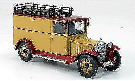Mercedes L1000 Kastenwagen 1/43 Premium ClassiXXs Express marron Furgoneta avec Gepacktrager coche miniatura