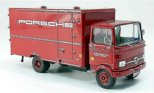 Mercedes LP 608 Koffer 1/43 Premium Cls Renndienst maletero LKW coche miniatura