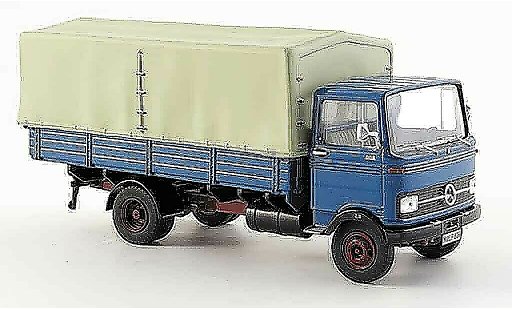 Mercedes LP 608 Pritsche 1/43 Premium Cls plataforma azul coche miniatura