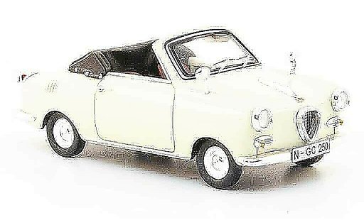 Goggomobil TS Cabriolet 1/43 Premium Cls 250 Descapotable beige coche miniatura