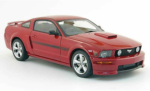Ford Mustang GT 1/18 Autoart california special rojo coche miniatura