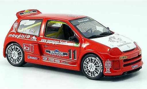 Renault Clio V6 1/43 Eagle sport no.11 clio trophy 2000 coche miniatura