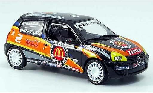 Renault Clio Cup 1/43 Eagle sport no.2 mcdonald 2001 coche miniatura