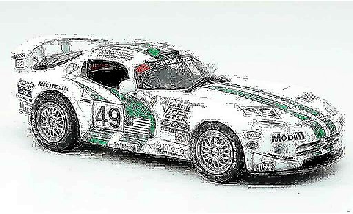 Dodge Viper GTS R 1/43 Eagle No.49 24h Le Mans 1996 coche miniatura